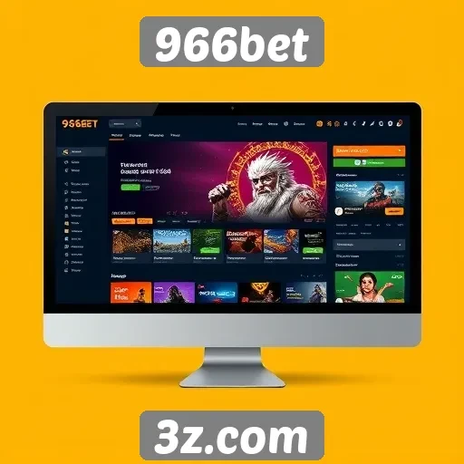 Navegação e usabilidade no site 966bet