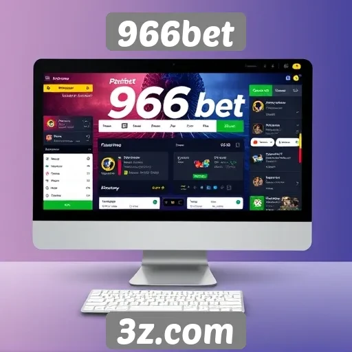 Análise da interface do usuário do site 966bet